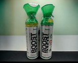 2 Boost Oxygen 10 Liter 95% Pure Aviators Breathing Oxygen Made In USA S... - $29.39