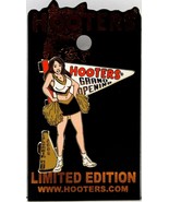 HOOTERS CHEERLEADER GIRL GAME PENNANT FLAG GRAND OPENING COLUMBIA, MO LA... - £15.13 GBP