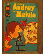 Vintage 1970 Little Audrey and Melvin #46 Harvey Comic Book Bronze Age - £11.76 GBP