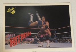 Bret The Hitman Hart 1990 WWF WWE wrestling Classics trading Card #45 - $1.97