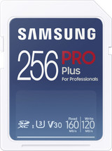 Samsung - PRO Plus 256GB SDXC Full Size Memory Card - £32.76 GBP