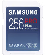 Samsung - PRO Plus 256GB SDXC Full Size Memory Card - £32.24 GBP