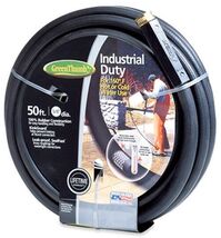 Green Thumb 136911 5/8&quot; x 50&#39; Black Rubber Garden Hose - $74.63