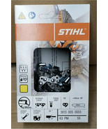  New Genuine Stihl 16&quot; Chainsaw Chain 3613 005 0055 3/8&quot; 55DL .050 63 PM... - $408.16 MXN