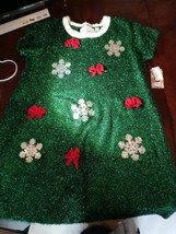 Size Medium Christmas dress Green - £39.25 GBP
