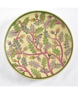 Antique Chinese Ceramic Decorative Collectors Plate Gold trim Crackle Cr... - £39.34 GBP