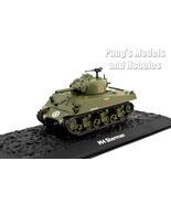M4 Sherman Medium Tank &amp; Display Case - US ARMY - 1/72 Scale Model - $48.54 CAD