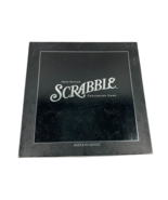 Scrabble Onyx Edition Crossword Boardgame Rotating Gameboard 100% Complete - £59.73 GBP