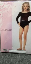 Leg Avenue Children&#39;s Long Sleeve Bodysuit Leotard Dancewear Costume  wh... - $9.50