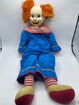  BOZO the Clown 1960’s Larry Harmon  28&quot; Doll Knickerbocker Capital Records Rare - $33.24