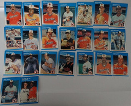 1987 Fleer Baltimore Orioles Team Set Of 23 Baseball Cards - £3.13 GBP