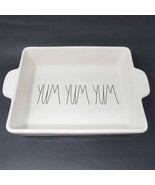 Rae Dunn “YUM YUM YUM” Ceramic Baking Dish Artisan Collection - $11.87