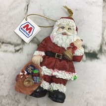 Marathon Oil Christmas Ornament Jolly O. Elf Santa Claus Holiday 2002 NWT - £6.30 GBP