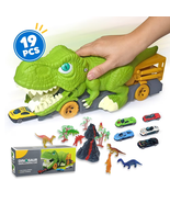 Swallowing Cars Dinosaur Truck - 19 PCS Set, Carrier Toys for 3 4 5 6 7 ... - €27,19 EUR