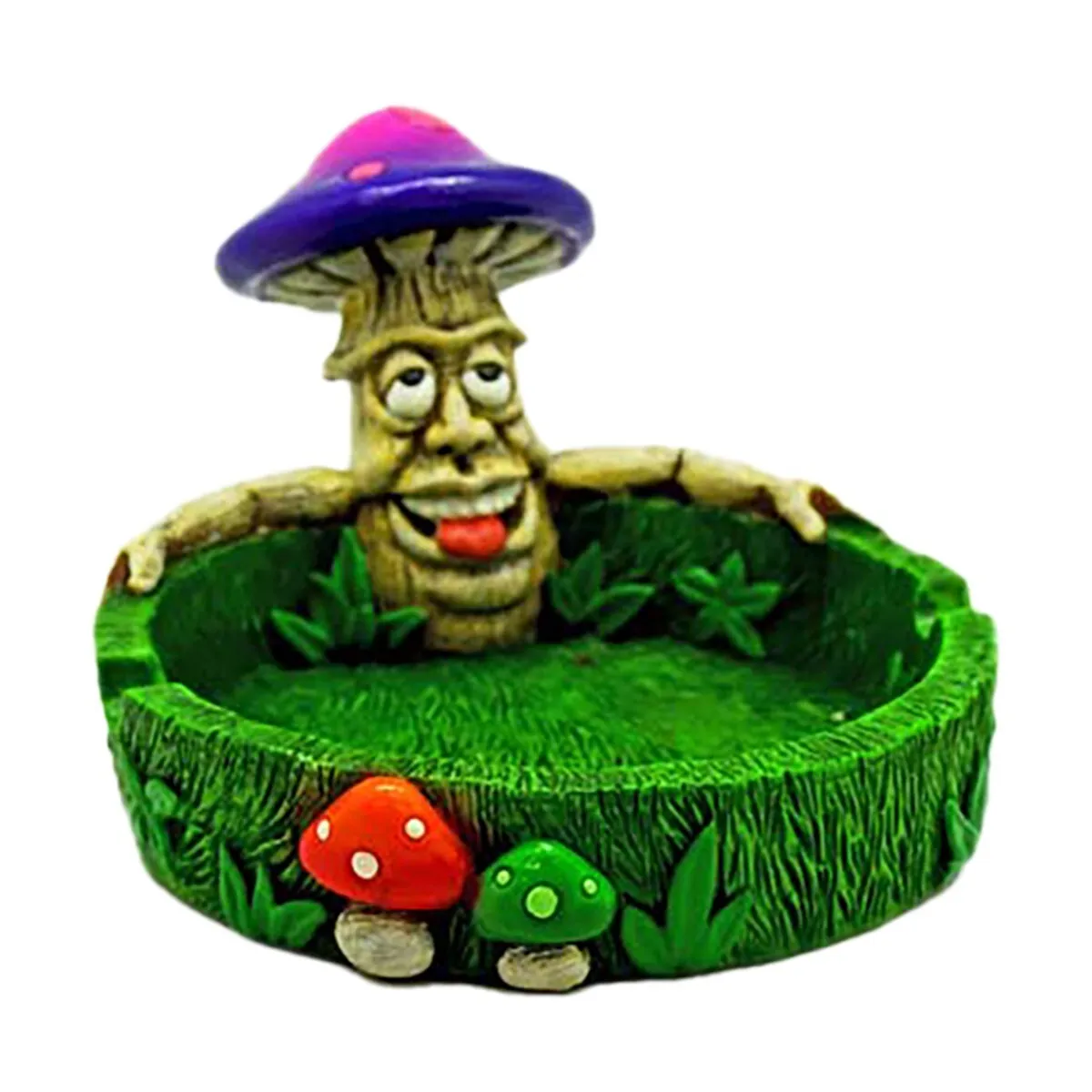 Stoned Mushroom Ashtray - 5.5"x4.5" - £27.65 GBP