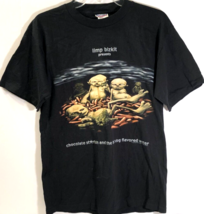 Limp Bizkit 2000 Hot Dog Chocolate Starfish Vintage Giant Tour Black T-Shirt M - $202.92