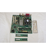 Intel D945GCNL Motherboard LGA775 w Pentium Dual CPU 2.0GHz, IO Shield +... - €41,97 EUR