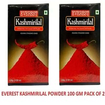 Indien Brilliant Kashmirilal Red Chilli Spices Masala Powder, Combo Pack x 100g - £20.38 GBP
