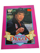 Vintage 1985 Ricky THE DRAGON Steamboat Portfolio Folder WWF WCW Excellent! - £19.98 GBP