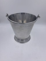 Polished Aluminum Champagne Ice Bucket Made In India - $22.10