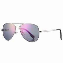 Polarized Aviator Sunglasses Mirrored Lens Metal Frame For Men Women, 100% Uv 40 - £20.84 GBP