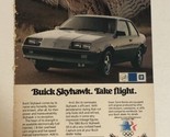 1984 Buick Skyhawk Car Vintage Print Ad Advertisement pa19 - $7.91