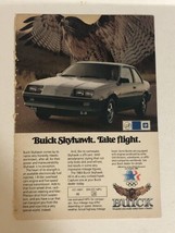 1984 Buick Skyhawk Car Vintage Print Ad Advertisement pa19 - £6.22 GBP