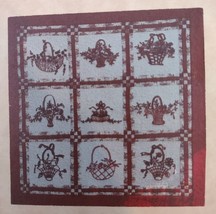 Beehive Designs Redwork Basket Quilts no.201 by Debbie Kuehn - £4.22 GBP