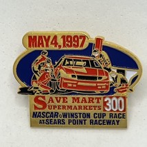 1997 Save Mart 300 Sears Point Raceway Sonoma CA Race Racing Enamel Hat Pin - $7.95