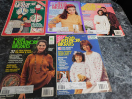 McCall&#39;s Needlework &amp; Crafts Magazines lot of 5 1982-1991 - $110.30 MXN