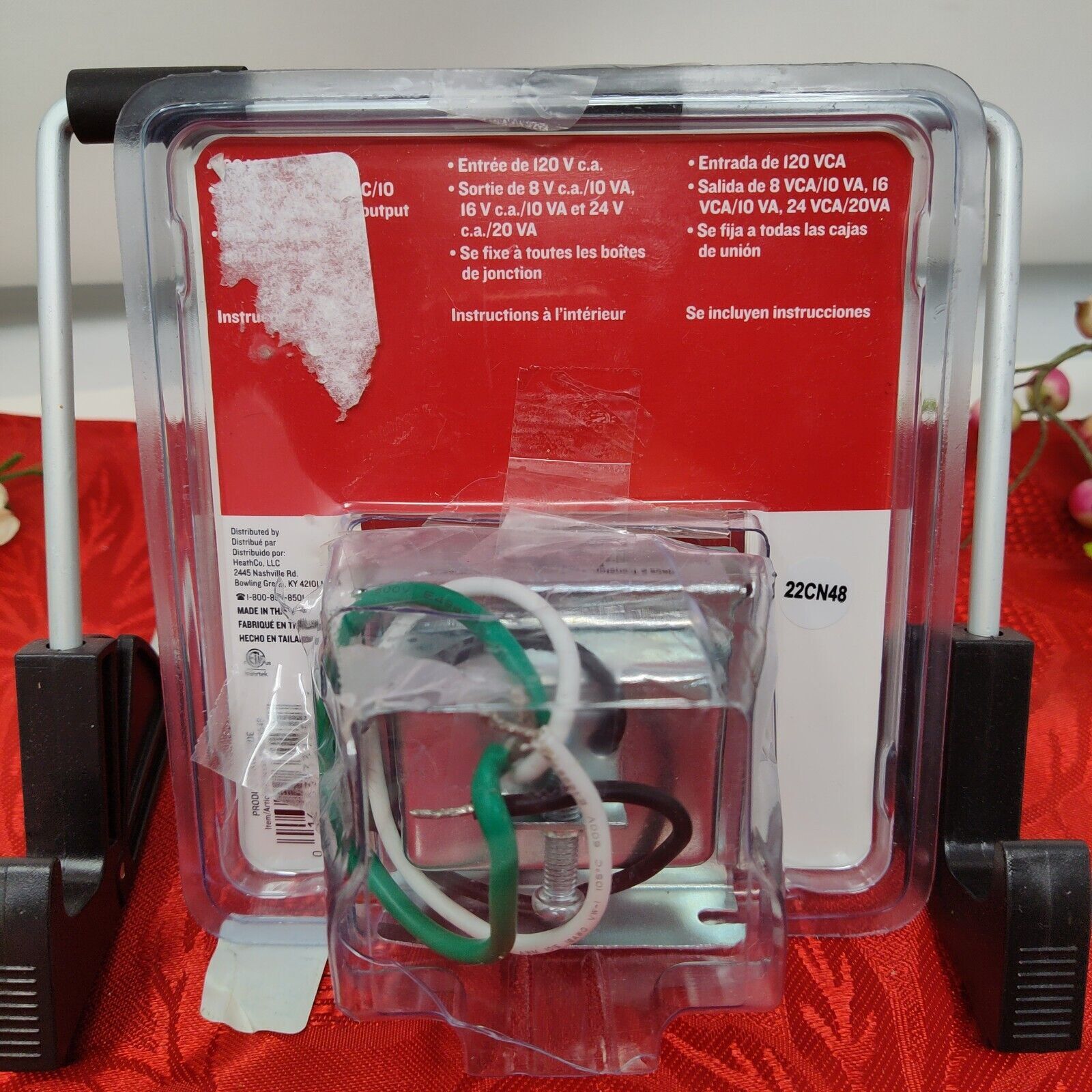 NEW Utilitech Transformer Wired #0063548 120 Vac Input 8 Vac Output ID28-123 Item image 4