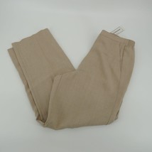 Alfred Dunner Womens Proportioned Pants Almond 14 NWT $48 - $17.10