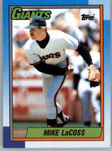 1990 Topps 53 Mike LaCoss  San Francisco Giants - $0.99