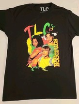 TLC  90s No Scrubs Retro Graphic T Shirt Unisex Size Large Black Hip Hop R&amp;B - £14.18 GBP