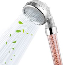 Nuodan Filtered Handheld Shower Head - High Pressure 3 Spray Setting Showerhead - £7.02 GBP