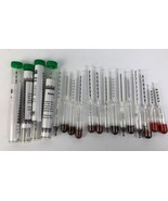 Lot 18 Vintage Specific Gravity Heavy Medical Urinometer Hydrometer - LOOK - €127,59 EUR