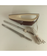 Vintage Hamilton Beach Electric Knife Carving Almond &amp; Brown Trim #275 ALB - $9.89