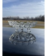 Fostoria American Clear 6.5” Glass Footed Bon Bon Bowl Candy Dish - $29.80 CAD