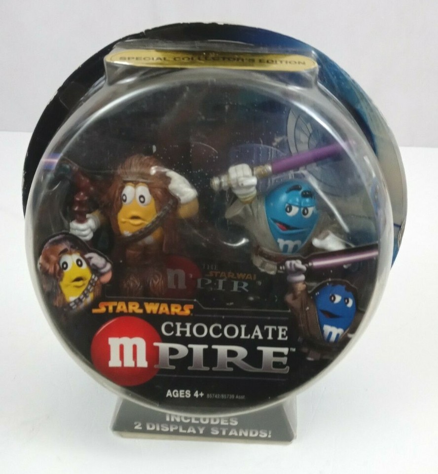New 2005 Hasbro Lucas Films M-Pire Chewbacca &amp; Mace Windu Collectors Edi... - $12.86