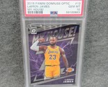 2019-20 Panini Donruss Optic LeBron James My House! PSA 10 Lakers #13 - £59.90 GBP