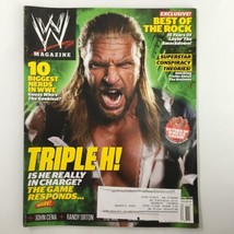 WWE Magazine November 2011 The Game Responds Triple H, John Cena and Ran... - $139.03 MXN
