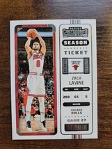 Zach LaVine 2022-23 Panini Contenders #42 - Chicago Bulls - NBA - £1.55 GBP