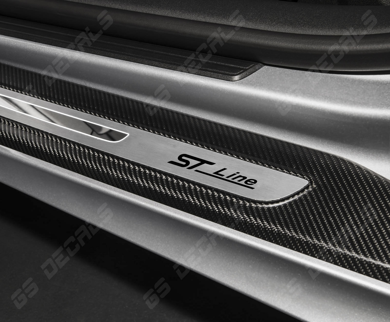 Ford ST-Line Logo Door Sill Decals Stickers Premium Quality 5 Colors Focus ST