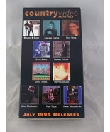 Country Video Monthly July 1993 Releases Country Music VHS - £9.50 GBP