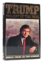 Donald J.  Trump &amp;  Tony Schwartz TRUMP The Art of the Deal 1st Edition Later Pr - £112.34 GBP