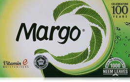 Margo Original Neem Soap Antibacterial with Neem Oil &amp; Vitamin E 10-Pack (100 g  - £41.55 GBP