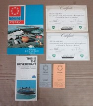  Vintage Expo67 Montreal Hovercraft BP Souvenir Book Pamphlets 6 Piece Lot  M7 - £72.44 GBP