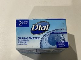 Dial Spring Water Deodorant Bar Soap (3.2 oz) Pack Of 2 - $5.00