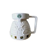 STARBUCKS WORLD GLOBE MUG / CERAMIC WORLD MAP w/ COFFEE LOGOS &amp; MERMAID ... - $379.77 MXN