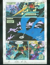 Original D.C. Color Guide Robin Annual #2 Pg 14-SIGNED Vg - £29.08 GBP